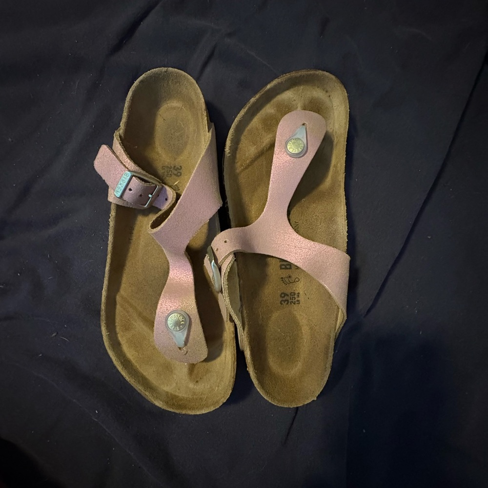Birkenstock Pink and purple Gizeh Thong Sandals - Picture 4 of 4
